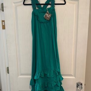 Matilda Jane Green High Low Sundress